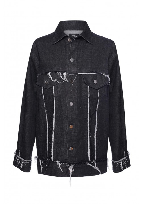 Black denim jacket Black denim jacket