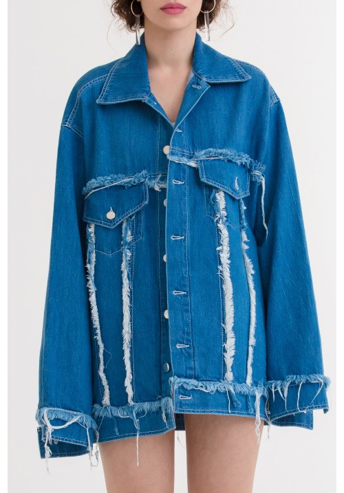 Blue denim jacket Blue denim jacket