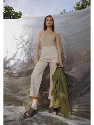 Off-white basic denim pant