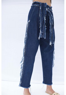 Blue iconic denim pant 