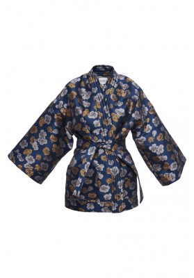 Iconic kimono in jacquard