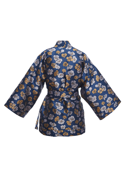 Iconic kimono in jacquard